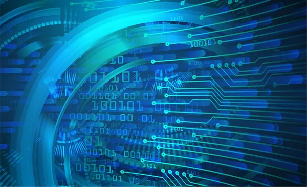 Siber devre gelecekteki teknoloji kavramı