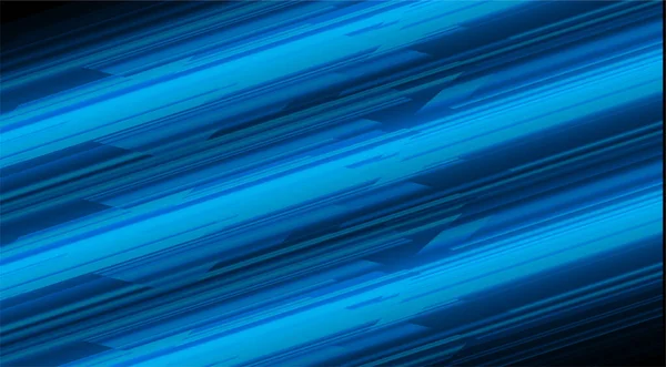 Abstrait Fond Bleu Avec Flou Mouvement — Image vectorielle