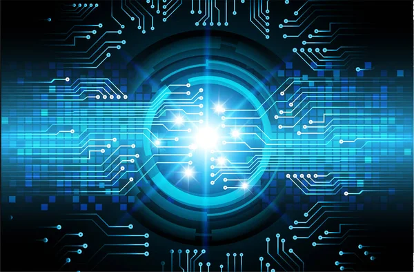Siber devre gelecekteki teknoloji kavramı