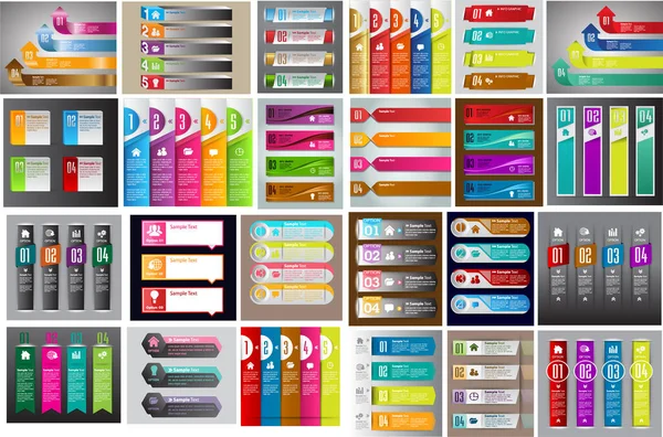 Modèle Moderne Coloré Boîte Texte Pour Site Web Technologie Graphique — Image vectorielle