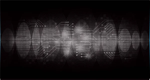 抽象的な未来的な壁紙デジタル背景 — ストックベクタ