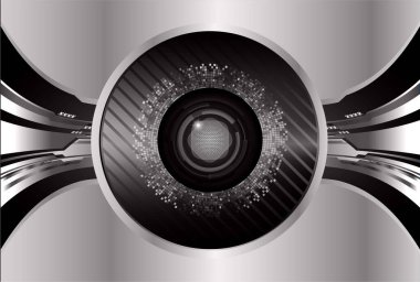 Siber devre gelecekteki teknoloji kavramı