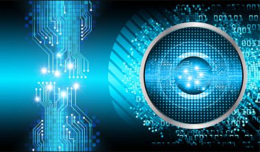 Siber devre gelecekteki teknoloji kavramı