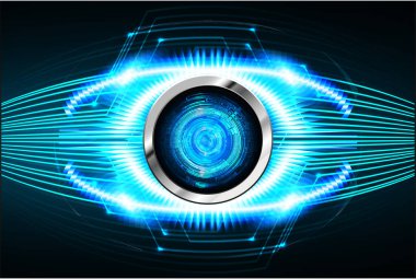 Siber devre gelecekteki teknoloji kavramı