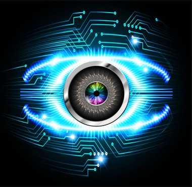 Siber devre gelecekteki teknoloji kavramı