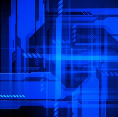 Geometrik şekilli soyut gelecek arkaplanı 