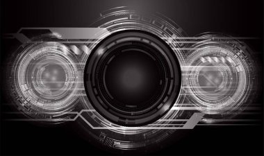 Siber devre gelecekteki teknoloji kavramı