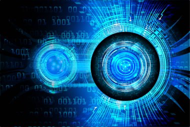 Siber devre gelecekteki teknoloji kavramı