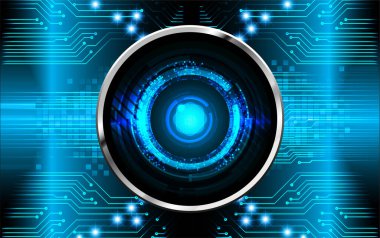 Siber devre gelecekteki teknoloji kavramı