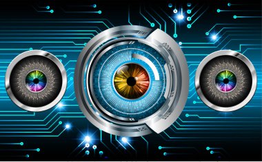 Siber devre gelecekteki teknoloji kavramı