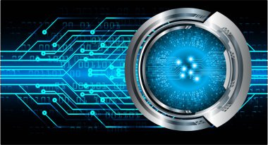 Siber devre gelecekteki teknoloji kavramı