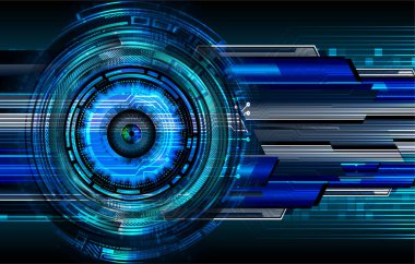 Siber devre gelecekteki teknoloji kavramı