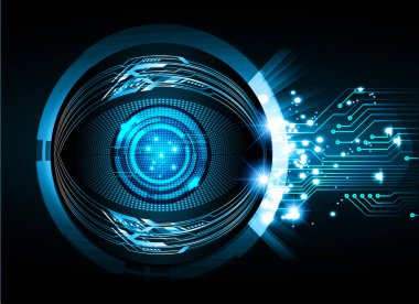 Siber devre gelecekteki teknoloji kavramı