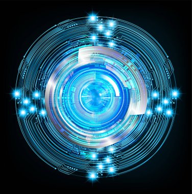 Siber devre gelecekteki teknoloji kavramı