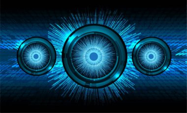 Siber devre gelecekteki teknoloji kavramı