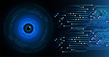 Siber devre gelecekteki teknoloji kavramı