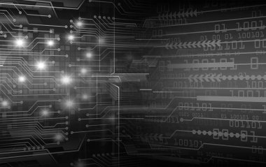 Siber devre gelecekteki teknoloji kavramı