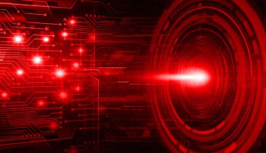 Siber devre gelecekteki teknoloji kavramı