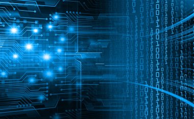 Siber devre gelecekteki teknoloji kavramı