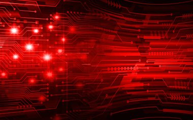 Siber devre gelecekteki teknoloji kavramı