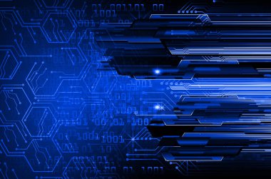 Siber devre gelecekteki teknoloji kavramı