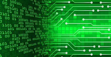 Siber devre gelecekteki teknoloji kavramı