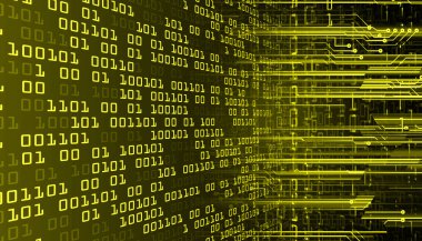 Siber devre gelecekteki teknoloji kavramı