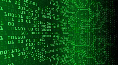 Siber devre gelecekteki teknoloji kavramı