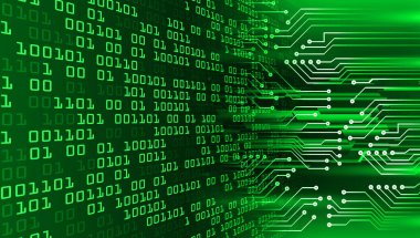 Siber devre gelecekteki teknoloji kavramı