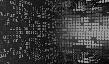 Siber devre gelecekteki teknoloji kavramı