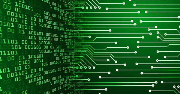 Siber devre gelecekteki teknoloji kavramı