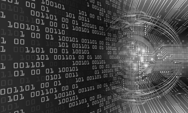 göz siber devre gelecekteki teknoloji konsepti