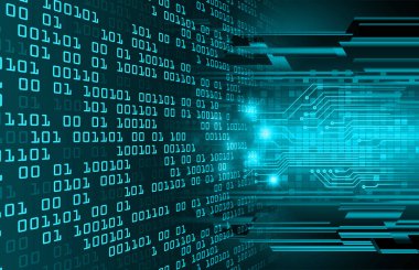 Siber devre gelecekteki teknoloji kavramı