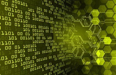 Siber devre gelecekteki teknoloji kavramı