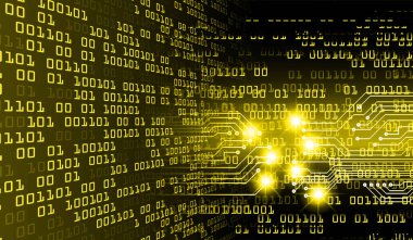 Siber devre gelecekteki teknoloji kavramı