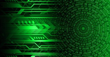 Siber devre gelecekteki teknoloji kavramı