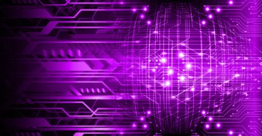 Siber devre gelecekteki teknoloji kavramı