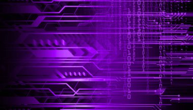 Siber devre gelecekteki teknoloji kavramı