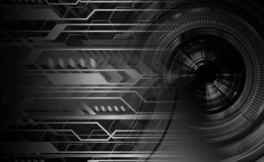 Siber devre gelecekteki teknoloji kavramı