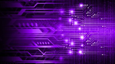 Siber devre gelecekteki teknoloji kavramı