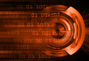 Siber devre gelecekteki teknoloji kavramı