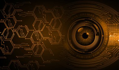 Siber devre gelecekteki teknoloji kavramı