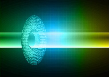 Siber devre gelecekteki teknoloji kavramı