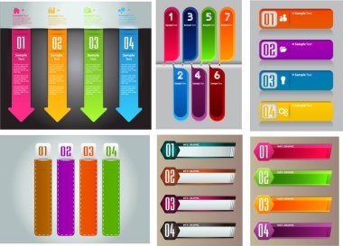 modern metin kutusu şablonları, pankart bilgileri