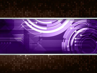 Siber devre gelecekteki teknoloji kavramı