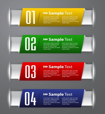 modern metin kutusu şablonları, pankart bilgileri