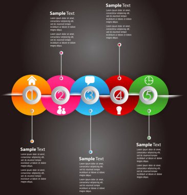 modern metin kutusu şablonları, pankart bilgileri