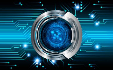 Siber devre gelecekteki teknoloji kavramı