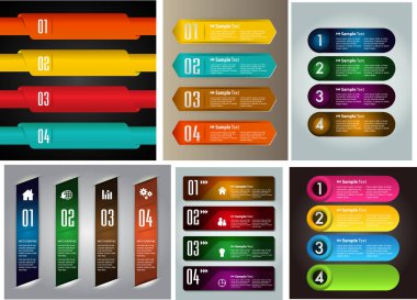 modern metin kutusu şablonları, pankart bilgileri