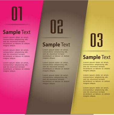 modern metin kutusu şablonları, pankart bilgileri